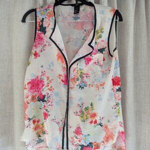 H&M Floral Sleeveless Top